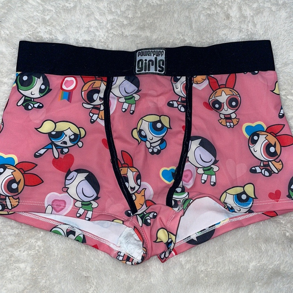 PowerPuff Girls Shorts CARTOON NETWORK Size SMALL!!!🖤💕